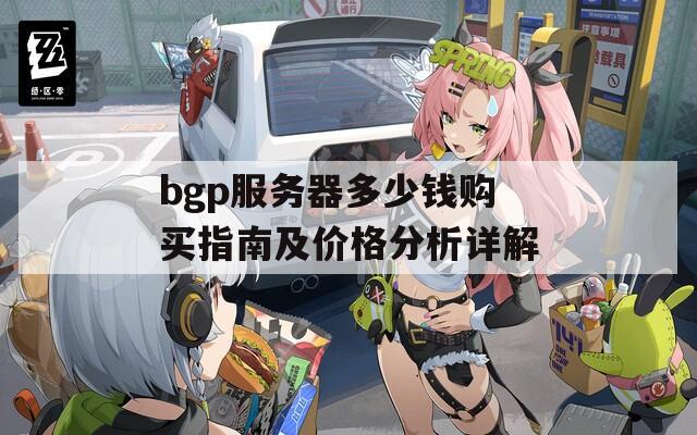 bgp服务器多少钱购买指南及价格分析详解