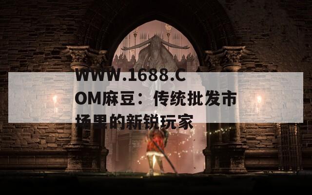WWW.1688.COM麻豆：传统批发市场里的新锐玩家