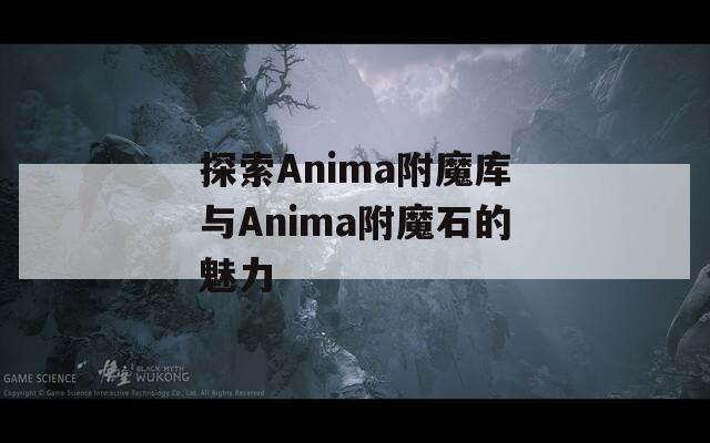 探索Anima附魔库与Anima附魔石的魅力