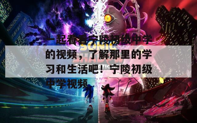 一起看看宁陵初级中学的视频，了解那里的学习和生活吧！宁陵初级中学视频