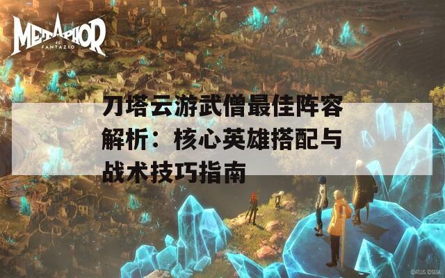 刀塔云游武僧最佳阵容解析：核心英雄搭配与战术技巧指南