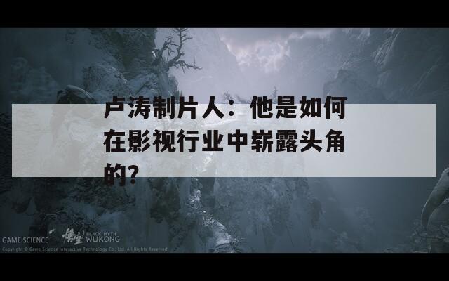 卢涛制片人：他是如何在影视行业中崭露头角的？