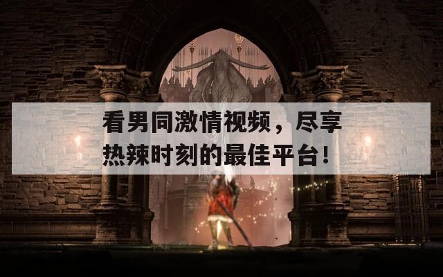 看男同激情视频，尽享热辣时刻的最佳平台！