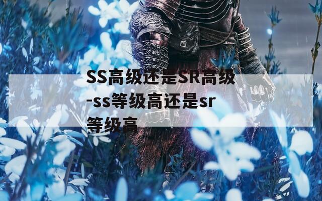 SS高级还是SR高级-ss等级高还是sr等级高