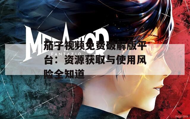 茄子视频免费破解版平台：资源获取与使用风险全知道