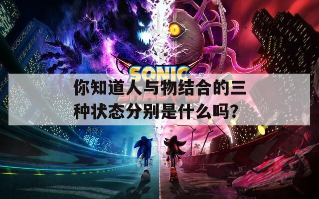 你知道人与物结合的三种状态分别是什么吗？