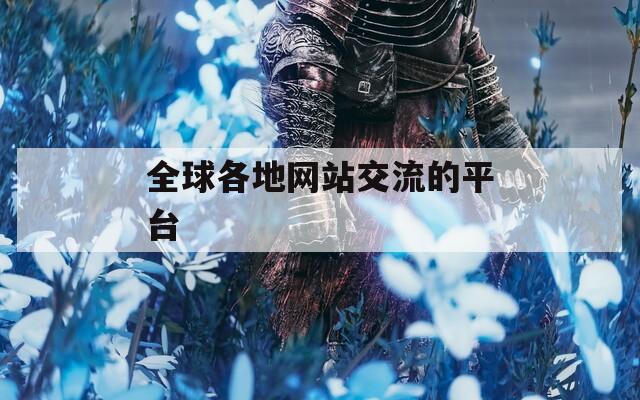 全球各地网站交流的平台