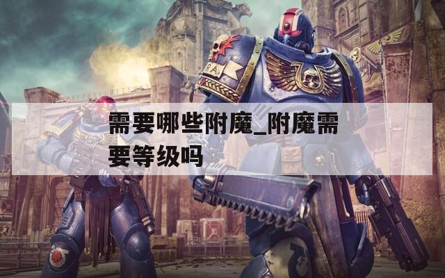 需要哪些附魔_附魔需要等级吗