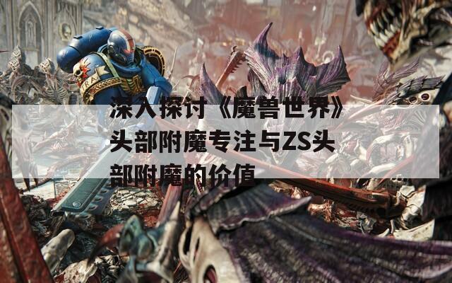 深入探讨《魔兽世界》头部附魔专注与ZS头部附魔的价值