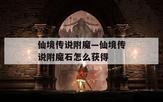 仙境传说附魔—仙境传说附魔石怎么获得