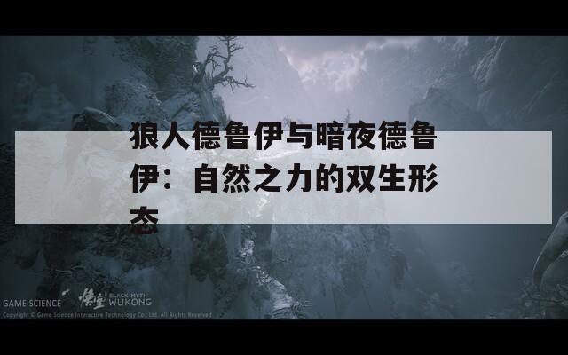 狼人德鲁伊与暗夜德鲁伊：自然之力的双生形态