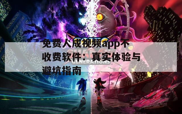 免费人成视频app不收费软件：真实体验与避坑指南